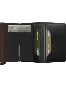Secrid SO - CUIR DE VACHETTE - BLACK/ B porte cartes slimwallet porte cartes