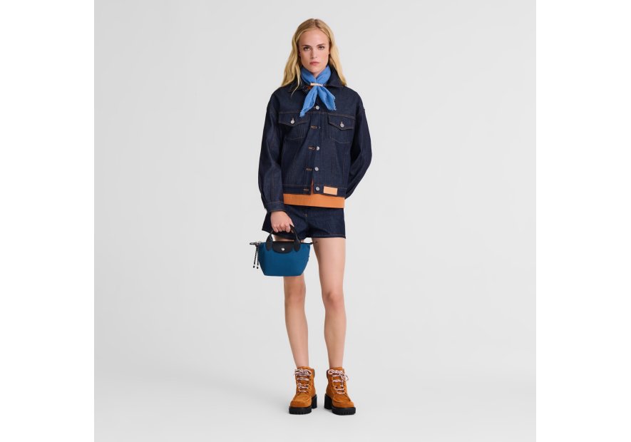 Longchamp 1500HSR - POLYAMIDE RECYCLÉ/CUIR sac à main xs longchamp le pliage energy Sacs à mains