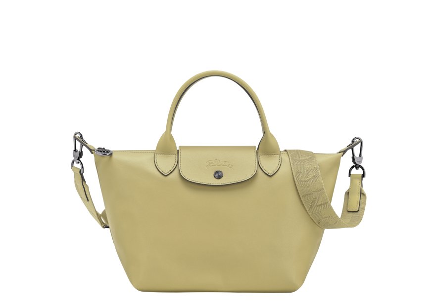 Longchamp 1512987 - CUIR D'AGNEAU - PISTAC sac à main s longchamp le pliage xtra cuir Sacs à mains