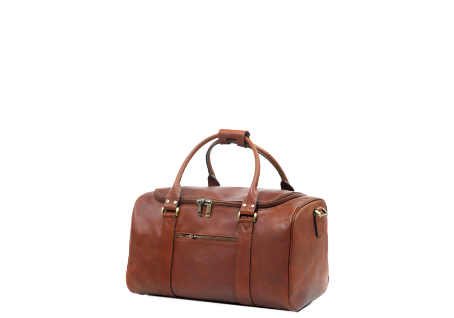 Gerard Henon 5289 - CUIR DE VACHETTE - MARRON Sac de voyage "Plombier" Sacs de voyage