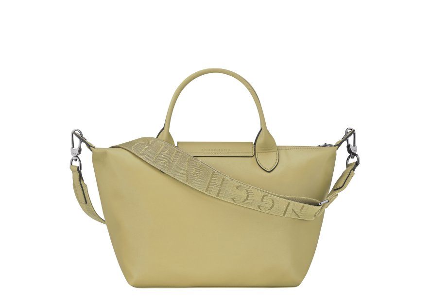 Longchamp 1512987 - CUIR D'AGNEAU - PISTAC sac à main s longchamp le pliage xtra cuir Sacs à mains