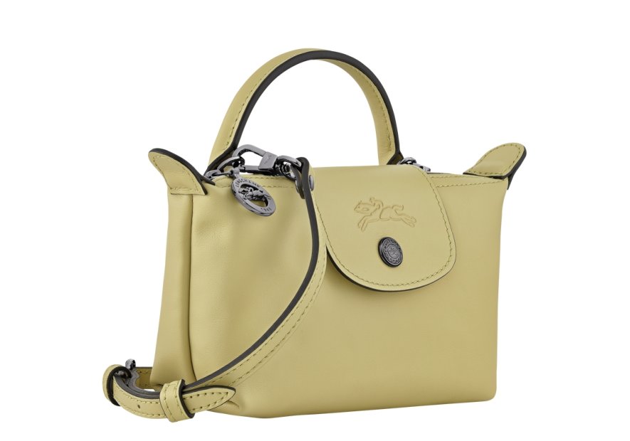 Longchamp 34205987 - CUIR DE VACHETTE - PI sac pochette xs longchamp le pliage xtra Sacs à mains