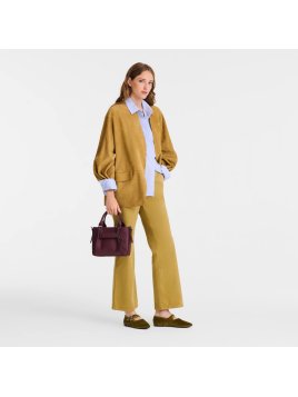 Longchamp 10197HCV - CUIR DE VEAU - BORDEA sac porté main s 3d Sacs à mains