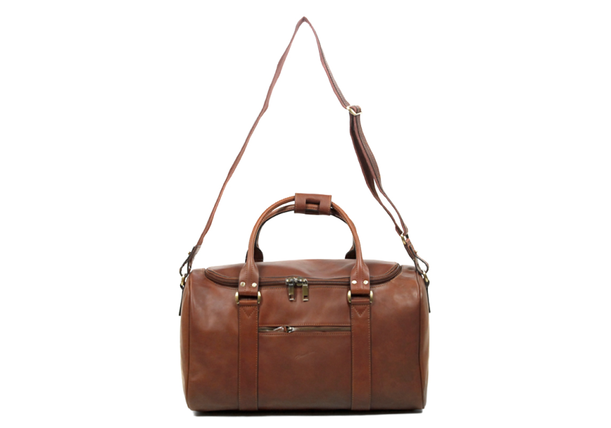 Gerard Henon 5289 - CUIR DE VACHETTE - MARRON Sac de voyage "Plombier" Sacs de voyage