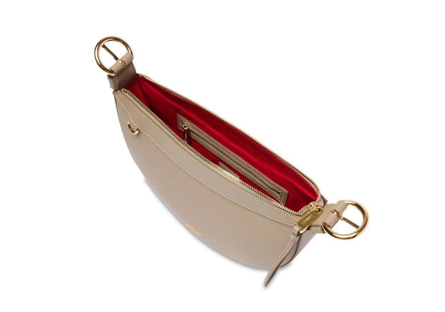 Lancel A13525 - CUIR DE VACHETTE - GREG sac demi-lune faubourg lancel Sacs à mains