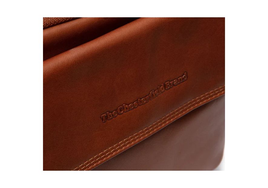 the chesterfield C48.1398 - CUIR DE VACHETTE - CO sacoche homme the chesterfield montira sac h zip