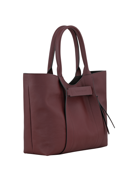 Sac à Main En Cuir Vachette Bordeaux - Fabriqué En Espagne - Style Vintage - Neuf Sans étiquette