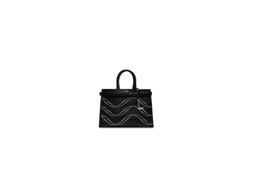 Lancel A14026 - CUIR DE VACHETTE - NOIR sac porté main m lancel faubourg animation Sacs à mains