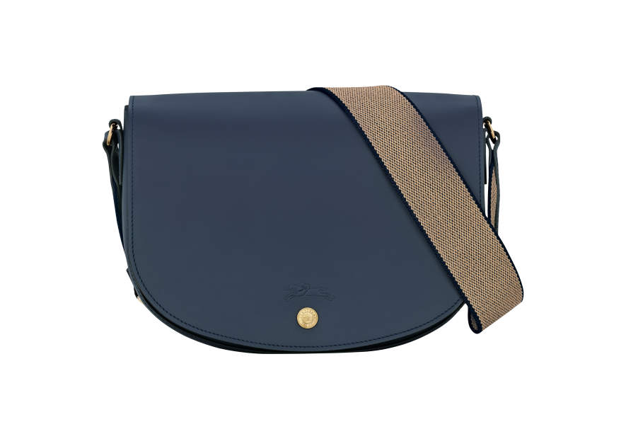 Longchamp 10296HFY - CUIR DE VEAU - MARINE sac bandoulière m épure Sacs à mains