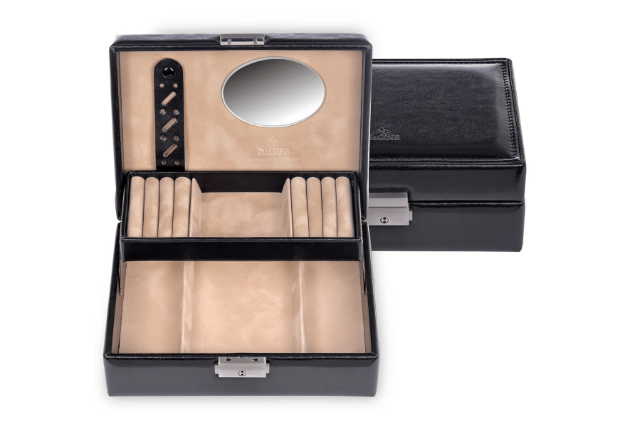 sacher 13.000 - POLYURÉTHANE - NOIR coffret bijoux sacher britta coffret bijoux