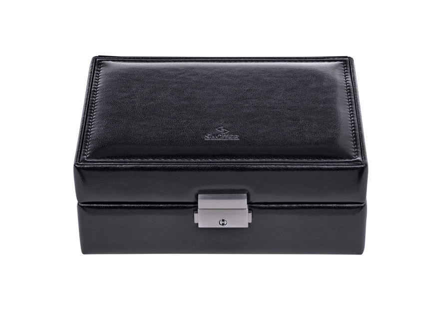 sacher 13.000 - POLYURÉTHANE - NOIR coffret bijoux sacher britta coffret bijoux