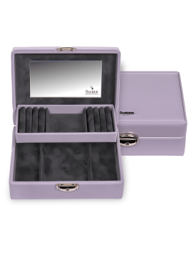 sacher 13.000 - POLYURÉTHANE - LILAS coffret bijoux sacher britta coffret bijoux