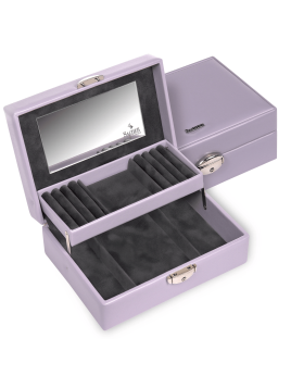 sacher 13.000 - POLYURÉTHANE - LILAS coffret bijoux sacher britta coffret bijoux