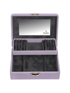 sacher 13.000 - POLYURÉTHANE - LILAS coffret bijoux sacher britta coffret bijoux