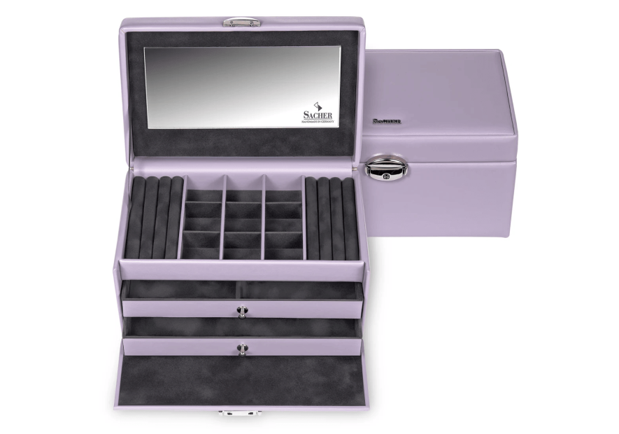 sacher 25.000 boite à bijoux sacher elly coffret bijoux