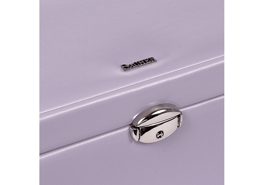 sacher 25.000 - POLYURÉTHANE - LILAS boite à bijoux sacher elly coffret bijoux