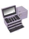 sacher 25.000 - POLYURÉTHANE - LILAS boite à bijoux sacher elly coffret-bijoux