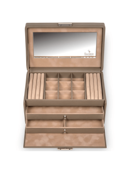 sacher 25.107 - CUIR DE VACHETTE - TAUP coffret bijoux sacher elly coffret bijoux