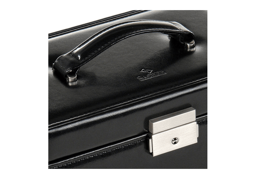 sacher 25.107 - CUIR DE VACHETTE - NOIR coffret bijoux sacher elly coffret bijoux
