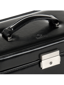 sacher 25.107 - CUIR DE VACHETTE - NOIR coffret bijoux sacher elly coffret bijoux