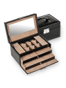 sacher 25.107 - CUIR DE VACHETTE - NOIR coffret bijoux sacher elly coffret-bijoux