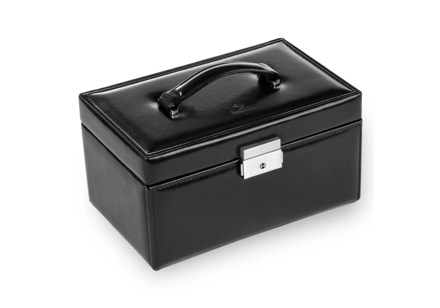 sacher 25.107 - CUIR DE VACHETTE - NOIR coffret bijoux sacher elly coffret bijoux