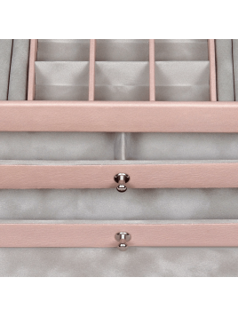 sacher 25.107 - CUIR DE VACHETTE - ROSÉ coffret bijoux sacher elly coffret bijoux