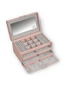 sacher 25.107 - CUIR DE VACHETTE - ROSÉ coffret bijoux sacher elly coffret-bijoux