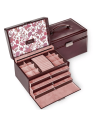 sacher 72.501 - POLYURÉTHANE - BORDEAUX coffret à bijoux xl jasmin florage coffret-bijoux