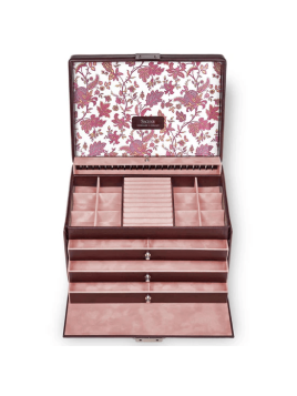 sacher 72.501 coffret à bijoux xl jasmin florage coffret bijoux