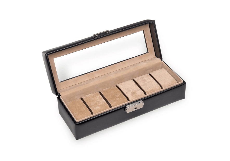 sacher 2117 - POLYURÉTHANE - NOIR coffret 6 montres sacher new classic coffret montres