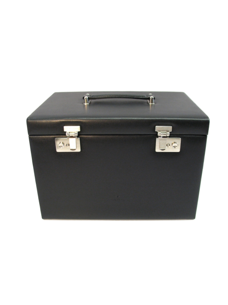 sacher 3216 - CUIR DE VACHETTE - NOIR coffret bijoux luxe l sacher ambiance coffret-bijoux