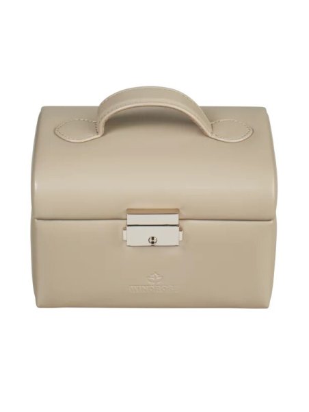 sacher 3676 - POLYURÉTHANE - BEIGE coffret bijoux mini windrose poignée coffret bijoux