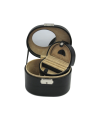 sacher 3675 - POLYURÉTHANE - NOIR coffret bijoux oval mini windrose coffret-bijoux