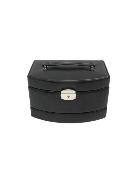 sacher 3692 - POLYURÉTHANE - NOIR coffret bijoux windrose merino ouverture auto coffret bijoux