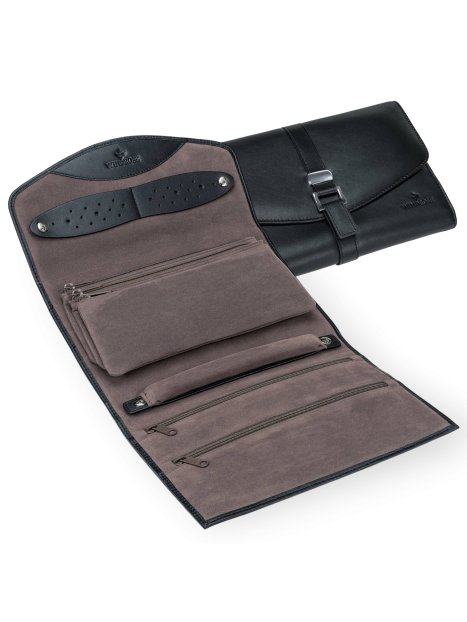 sacher 3108 trousse bijoux xxl windrose jewerellery roll trousse bijoux