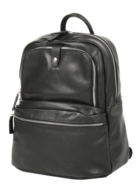 Gerard Henon 16266 - CUIR DE VACHETTE - NOIR Sac à dos Sac business