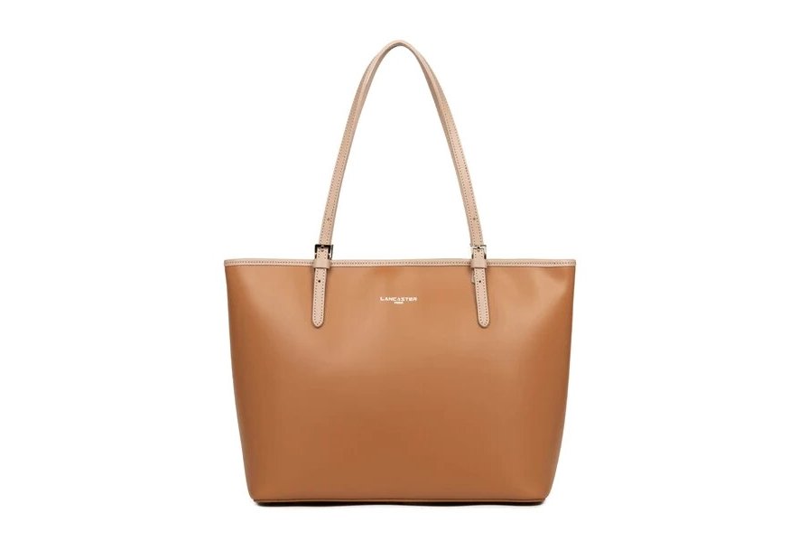 Lancaster 437-08 - CUIR DE VACHETTE - CAME Constance - Grand Sac Cabas épaule shopping