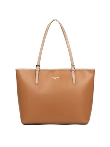Lancaster 437-08 - CUIR DE VACHETTE - CAME Constance - Grand Sac Cabas épaule shopping