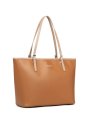 Lancaster 437-08 - CUIR DE VACHETTE - CAME Constance - Grand Sac Cabas épaule sac-a-main-shopping-toile-ou-cuir