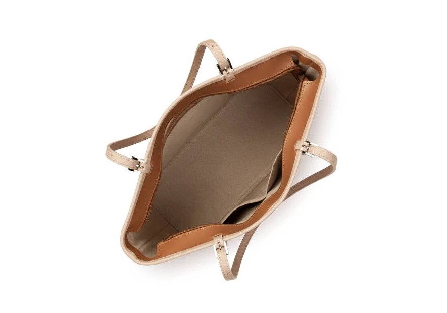 Lancaster 437-08 - CUIR DE VACHETTE - CAME Constance - Grand Sac Cabas épaule shopping