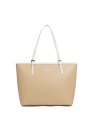Lancaster 437-08 - CUIR DE VACHETTE - BEIG Constance - Grand Sac Cabas épaule sac-a-main-shopping-toile-ou-cuir