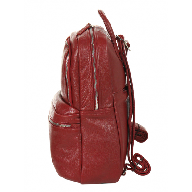 Gerard Henon 16266 - CUIR DE VACHETTE - ROUGE Sac à dos Sac business