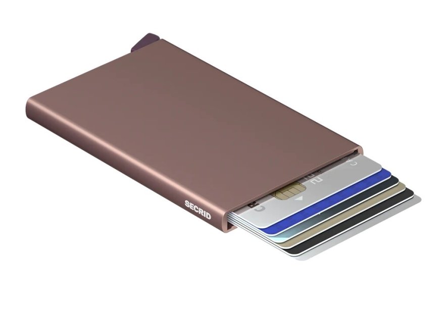 Secrid C - ALUMINIUM - PINK porte carte secrid cardprotector porte cartes