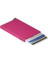 Secrid C - ALUMINIUM - FUSHIA. porte carte secrid cardprotector porte-cartes