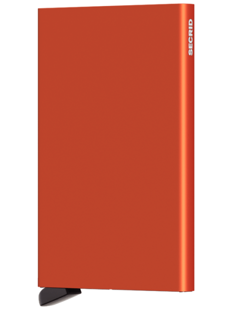 Secrid C - ALUMINIUM - ORANGE. porte carte secrid cardprotector porte-cartes