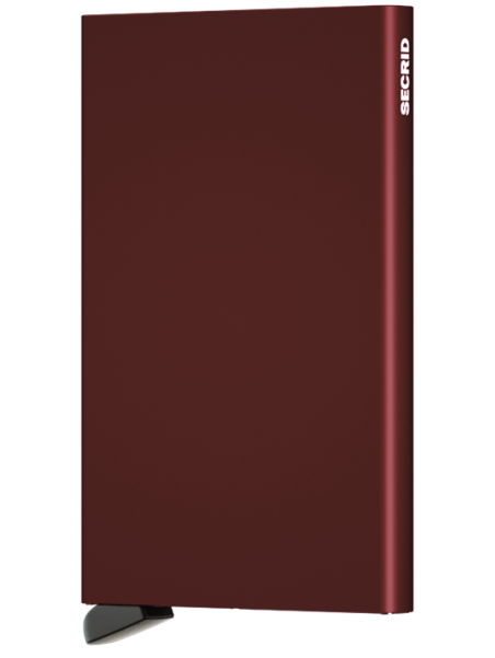 Secrid C - ALUMINIUM - BORDEAUX porte carte secrid cardprotector porte cartes