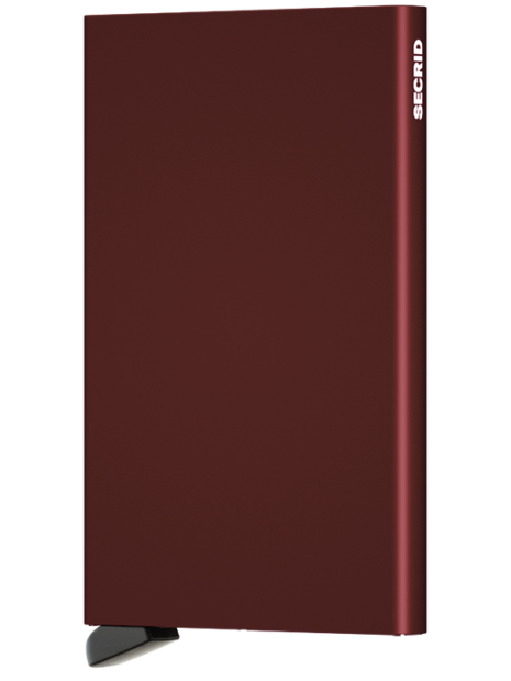 Secrid C - ALUMINIUM - BORDEAUX porte carte secrid cardprotector porte-cartes