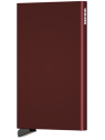 Secrid C - ALUMINIUM - BORDEAUX porte carte secrid cardprotector porte-cartes