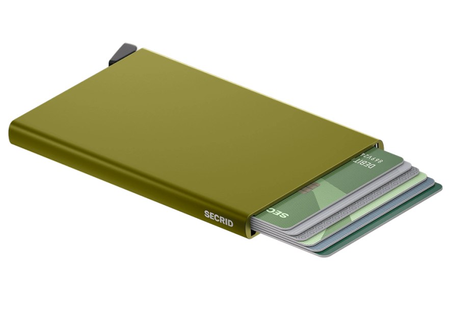 Secrid C - ALUMINIUM - KELP porte carte secrid cardprotector porte cartes